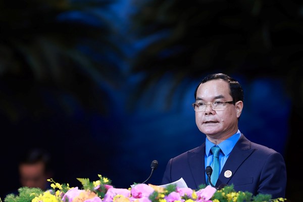 Khai mạc trọng thể Đại hội đại biểu toàn quốc Công đoàn Việt Nam lần thứ XIII - Anh 4