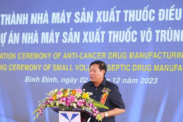 Bình Định có Nhà máy sản xuất thuốc điều trị ung thư - Anh 1