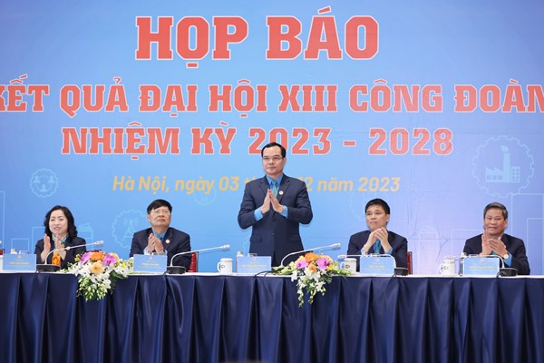 Đại hội XIII Công đoàn Việt Nam đã thành công tốt đẹp - Anh 1