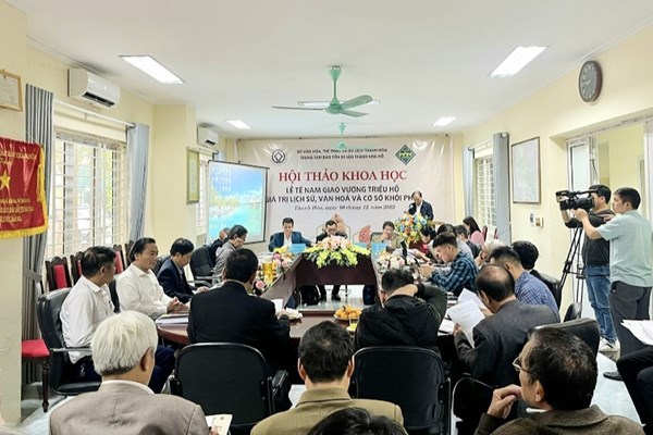 Phục dựng Lễ tế Nam Giao để phát huy giá trị Di sản Thành nhà Hồ - Anh 1