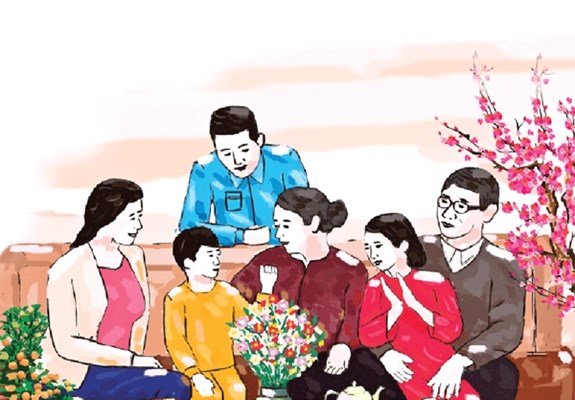 Quy định mới về khung tiêu chuẩn xét tặng Gia đình văn hóa - Anh 1