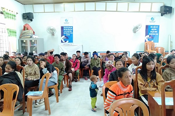 Tuyên truyền giảm thiểu tình trạng tảo hôn và hôn nhân cận huyết thống trong vùng đồng bào DTTS ở Tuyên Hoá - Anh 2