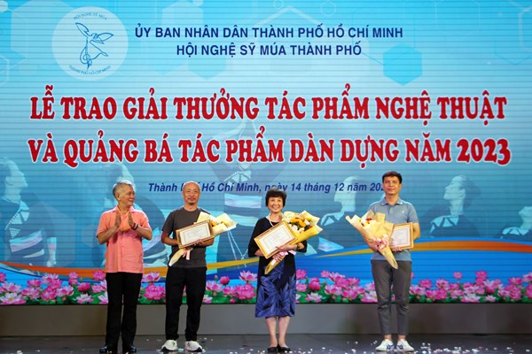 TP.HCM: Trao giải cho 9 tác phẩm múa xuất sắc năm 2023 - Anh 1