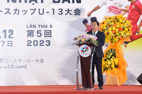 Khởi tranh Giải bóng đá Thiếu niên quốc tế U13 Việt Nam – Nhật Bản năm 2023 - Anh 3