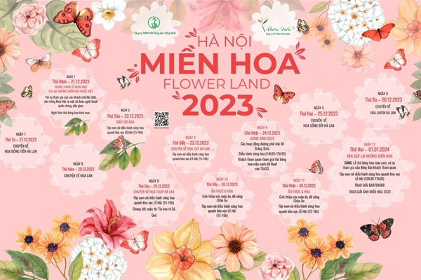 "Hà Nội - Miền Hoa 2023": Điểm hẹn check in thú vị dịp Giáng sinh và chào năm mới - ảnh 2