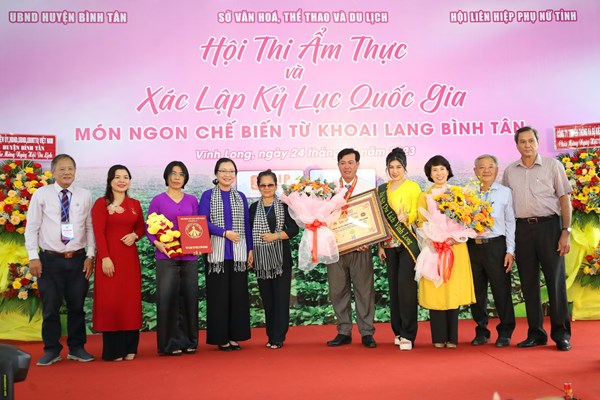 Vĩnh Long: 100 món ăn, thức uống được chế biến từ khoai lang - Anh 4