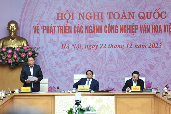 Thủ tướng Chính phủ Phạm Minh Chính: Dành gói tín dụng 20-30 nghìn tỉ cho CNVH - Anh 2