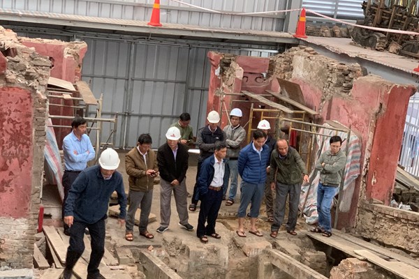 Dự án tu bổ di tích quốc gia đặc biệt chùa Cầu gặp 