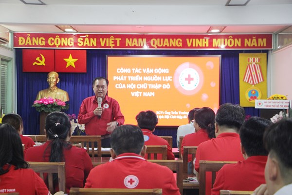 Tập huấn kỹ năng hoạt động tình nguyện viên Chữ thập đỏ - Anh 1