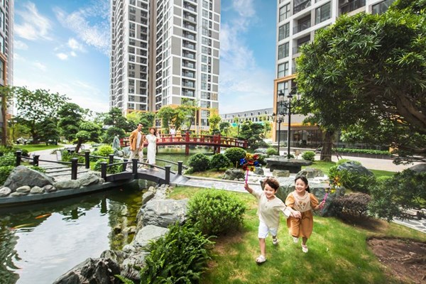 Khách hàng tấp nập “xuống tiền” mua căn hộ tại phía Đông Thủ đô - Anh 1