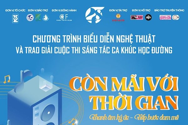“Còn mãi với thời gian”: Ngân vang những ca khúc của giảng viên và sinh viên văn hóa - Anh 1