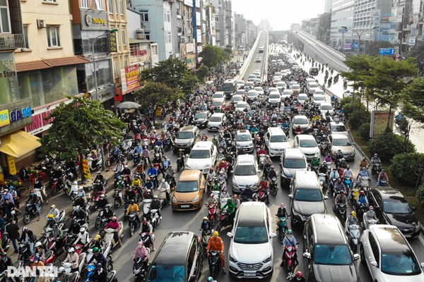 Đề xuất 8.500 tỉ đồng mở rộng đường vành đai 2 đoạn Ngã Tư Sở - Cầu Giấy - Anh 1