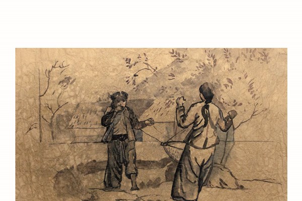Triển lãm tranh họa sĩ Ngọc Thọ tại Bảo tàng Mỹ thuật Việt Nam - Anh 4