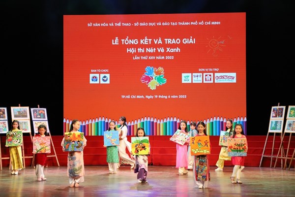 Khởi động Hội thi Nét vẽ xanh - Anh 1