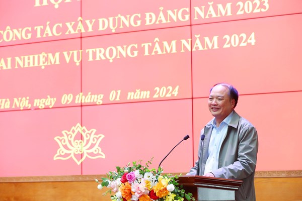 Đảng bộ Bộ VHTTDL: Tập trung lãnh đạo, lan tỏa, chuyển biến tích cực trong mỗi cán bộ, đảng viên - Anh 6