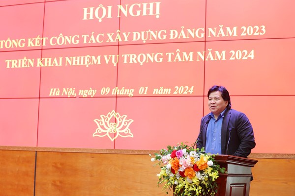 Đảng bộ Bộ VHTTDL: Tập trung lãnh đạo, lan tỏa, chuyển biến tích cực trong mỗi cán bộ, đảng viên - Anh 7