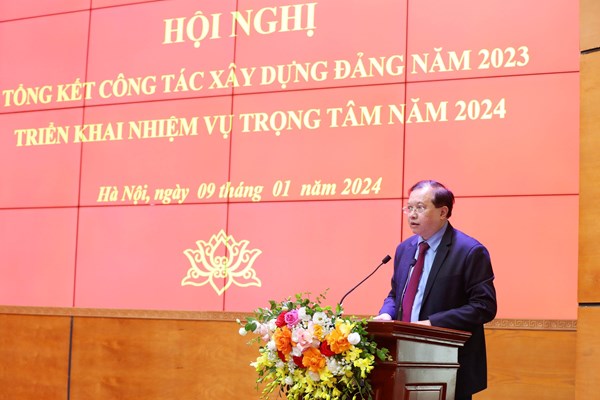 Đảng bộ Bộ VHTTDL: Tập trung lãnh đạo, lan tỏa, chuyển biến tích cực trong mỗi cán bộ, đảng viên - Anh 2