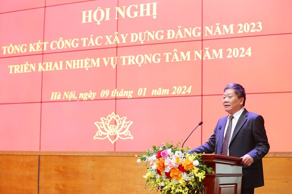 Đảng bộ Bộ VHTTDL: Tập trung lãnh đạo, lan tỏa, chuyển biến tích cực trong mỗi cán bộ, đảng viên - Anh 4