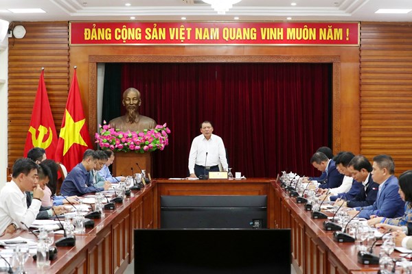 Khẩn trương hoàn thiện dự thảo Chiến lược phát triển TDTT - Anh 2