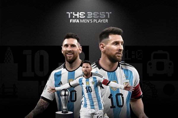 Lionel Messi nhận giải FIFA The Best 2023 - Anh 1