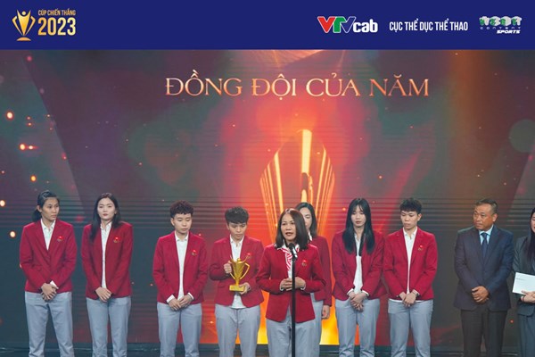 Gala Cúp chiến thắng 2023: Vinh danh VĐV Phạm Quang Huy và Trần Thị Thanh Thuý - Anh 4