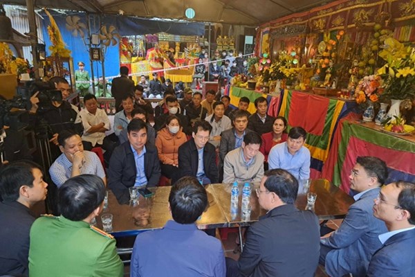 Huyện Nghi Xuân tiếp nhận bàn giao khu nội tự đền Chợ Củi - Anh 2