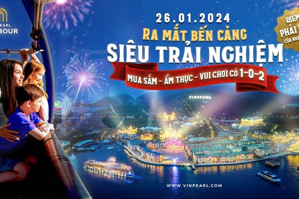 Hành trình đón Tết rực rỡ tại bến cảng siêu trải nghiệm Vinpearl Harbour Nha Trang - Anh 2