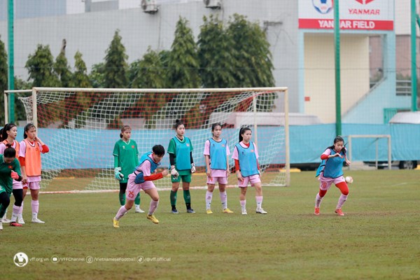 U20 nữ Việt Nam quyết tâm thi đấu tốt tại giải châu Á - Anh 2