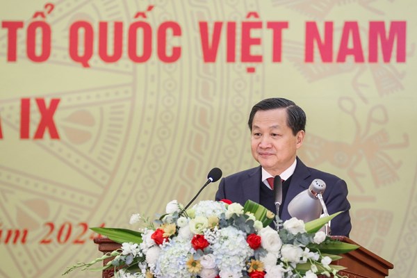 Khẳng định vai trò quan trọng của MTTQ Việt Nam trong phát triển KT-XH đất nước - Anh 1