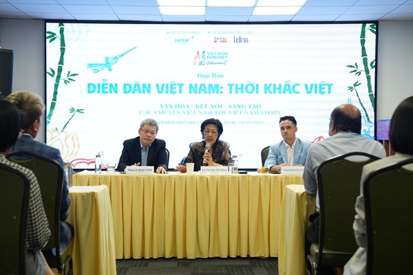 Họp báo công bố “Diễn đàn Việt Nam: Thời khắc Việt” - Anh 1
