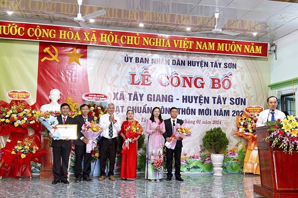 Bình Định: Thị tứ Đồng Phó về đích nông thôn mới - Anh 2