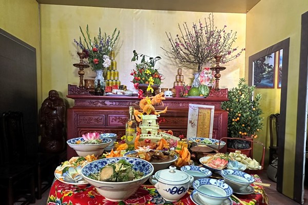“Màu” Tết trên phố phường Hà Nội - Anh 3