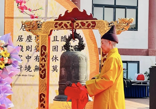 Sẽ đồng diễn võ thuật Vovinam tại lễ khai hội xuân Ngọa Vân 2024 - Anh 1