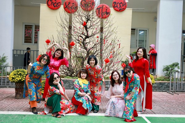 Đưa không khí Tết vào học đường: Rộn ràng trống hội mùa Xuân - Anh 2