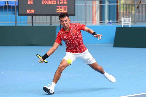 Tuyển quần vợt Việt Nam tạm hoà Nam Phi tại vòng play-off nhóm II Davis Cup - Anh 3