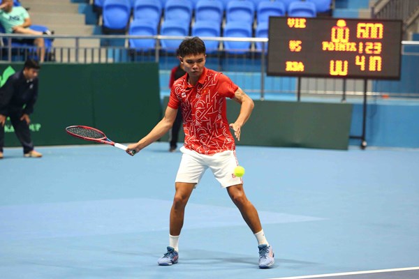 Tuyển quần vợt Việt Nam tạm hoà Nam Phi tại vòng play-off nhóm II Davis Cup - Anh 4