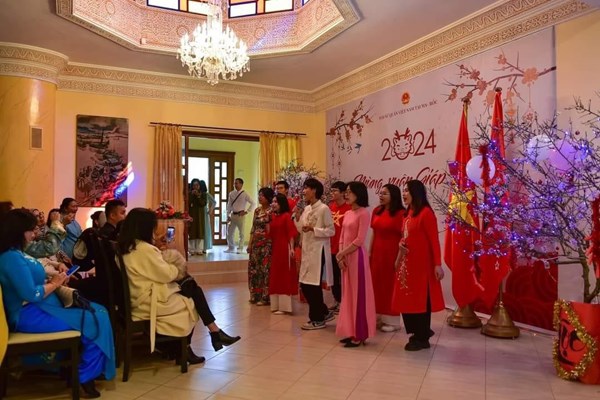 Tết cộng đồng 2024 tại Maroc - Anh 2