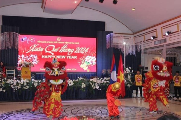 Chương trình Xuân Quê hương 2024 tại Pakse - Anh 1