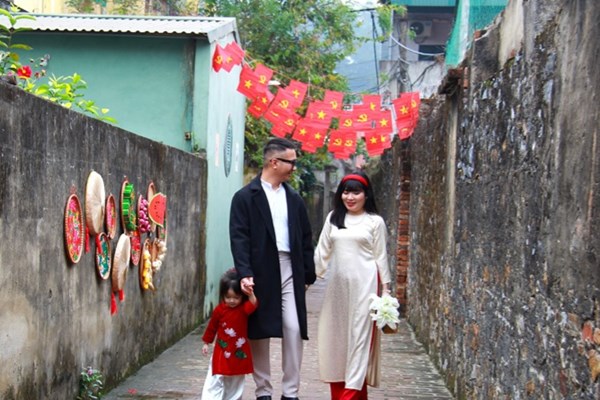 Đặc sắc không gian Tết xưa tại Làng cổ Đông Sơn, Thanh Hóa - Anh 5