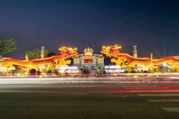 Cặp linh vật rồng sáng tạo từ nghệ thuật kiến trúc triều Nguyễn - Anh 3