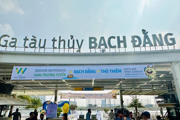 Ga tàu thủy Thủ Thiêm đi vào hoạt động - Anh 2