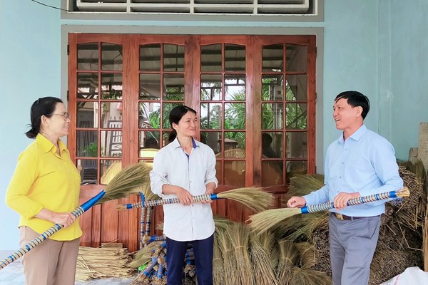 “Quả ngọt” từ công tác giảm nghèo bền vững ở huyện Nghĩa Hành - Anh 2