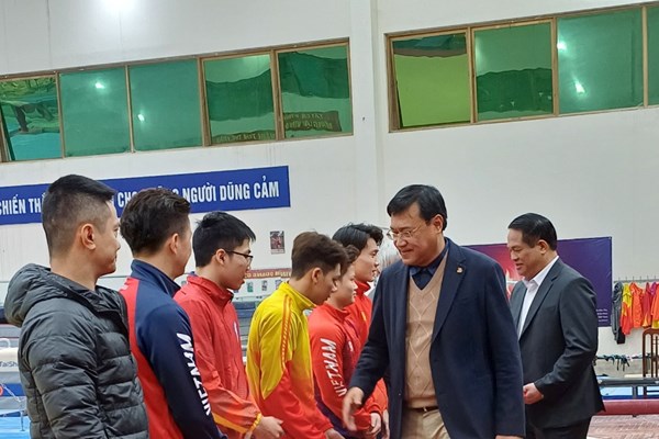 Ngày mai đội tuyển TDDC lên đường dự Cúp thế giới - Anh 1