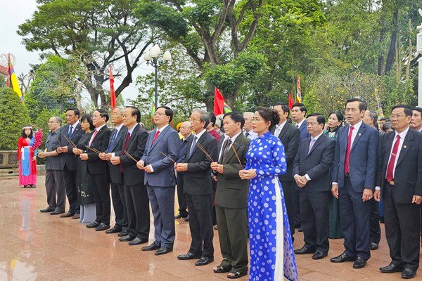 Bình Định kỷ niệm 235 năm Chiến thắng Ngọc Hồi - Đống Đa - Anh 1
