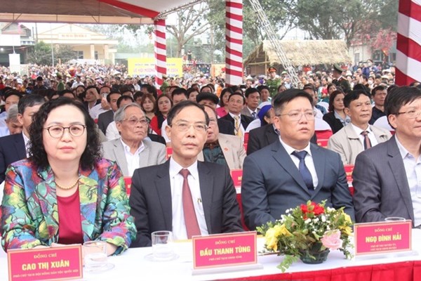 Thanh Hóa đón nhận Di sản văn hóa phi vật thể quốc gia Lễ hội Mường Khô - Anh 1