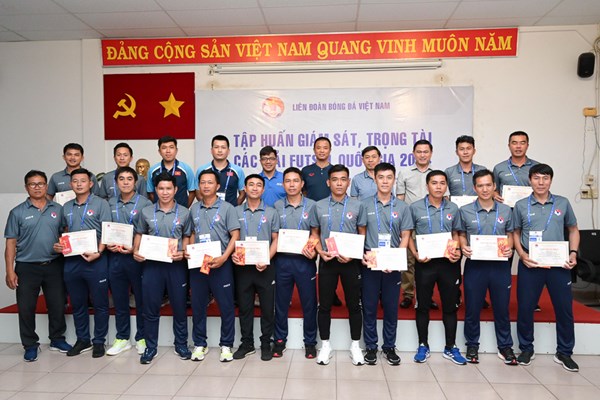 Tập huấn giám sát trọng tài các giải Futsal quốc gia 2024 - Anh 1