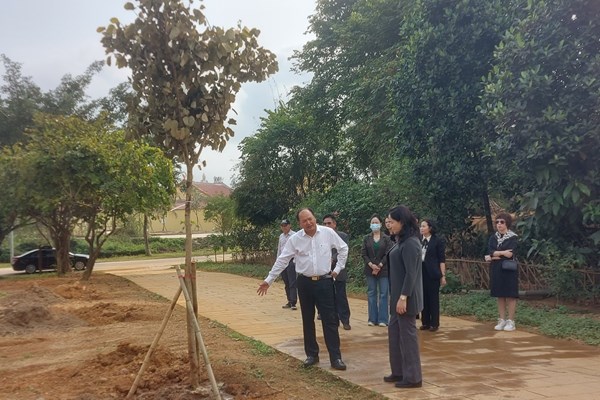 Kiểm tra công tác chuẩn bị tổ chức Ngày hội “Sắc Xuân trên mọi miền Tổ quốc” - Anh 4