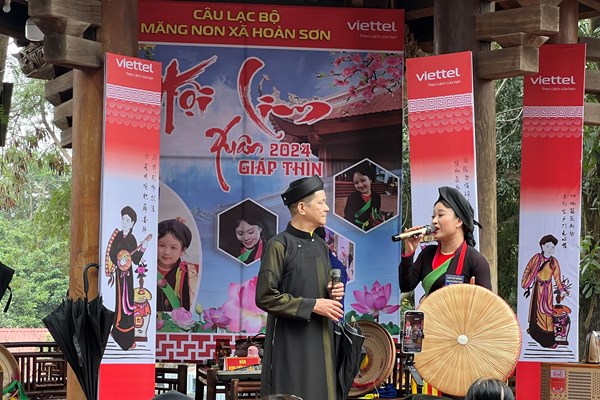 Hội Lim rộn ràng làn điệu Quan họ, câu hát giao duyên - Anh 4