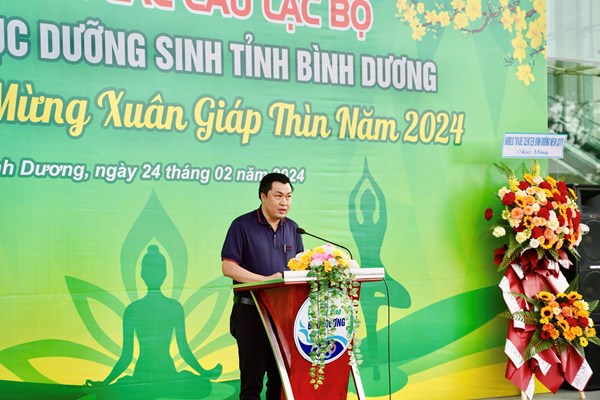 Bình Dương: Gần 1.000 người tham gia Liên hoan Yoga, Thể dục dưỡng sinh - Anh 2