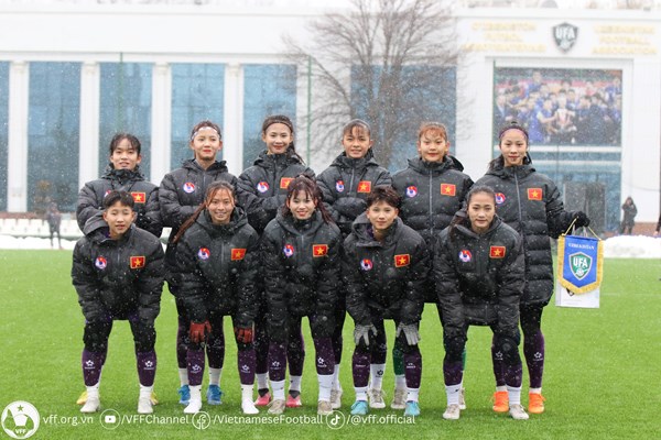 U20 nữ Việt Nam “thử lửa” trước thềm vòng loại World Cup - Anh 1